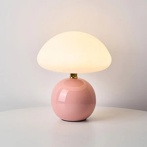 Mushroom Lamp - Lumara - French Cream Design - Adjustable LED Lighting