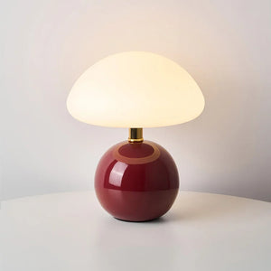 Mushroom Lamp - Lumara - French Cream Design - Adjustable LED Lighting