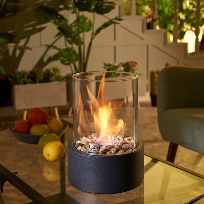 Portable Table Lantern - Flarex - Modern Gas Lamp - Cozy Outdoor Decor