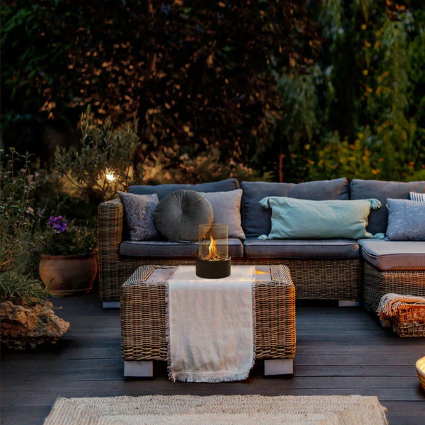 Portable Table Lantern - Flarex - Modern Gas Lamp - Cozy Outdoor Decor