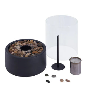 Portable Table Lantern - Flarex - Modern Gas Lamp - Cozy Outdoor Decor