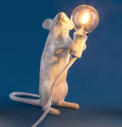 Mouse Lamp - Mousika - Playful Animal Design - Cozy Room Light