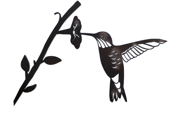 Metal Garden Birds - Aviora - Outdoor Decor - Elegant Yard Sculpture