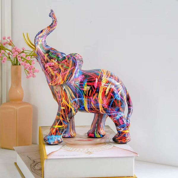 Elephant Figurine | Graffiti