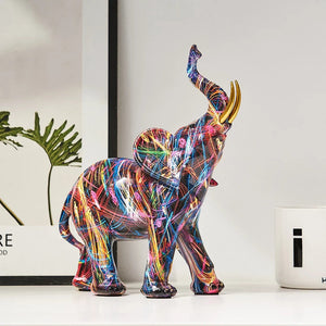 Elephant Figurine | Graffiti