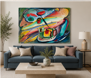 Abstract Wall Art | Kaleidoscope Motion Vibrant