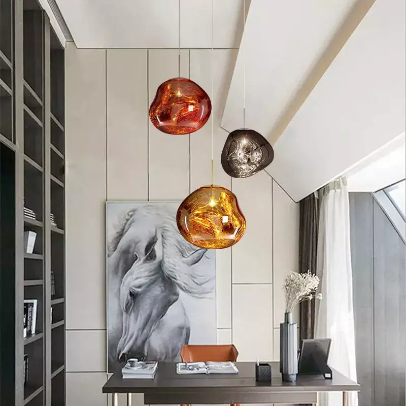 Pendant Light - Luminex - Melting Modern Design - Artistic Home Illumination
