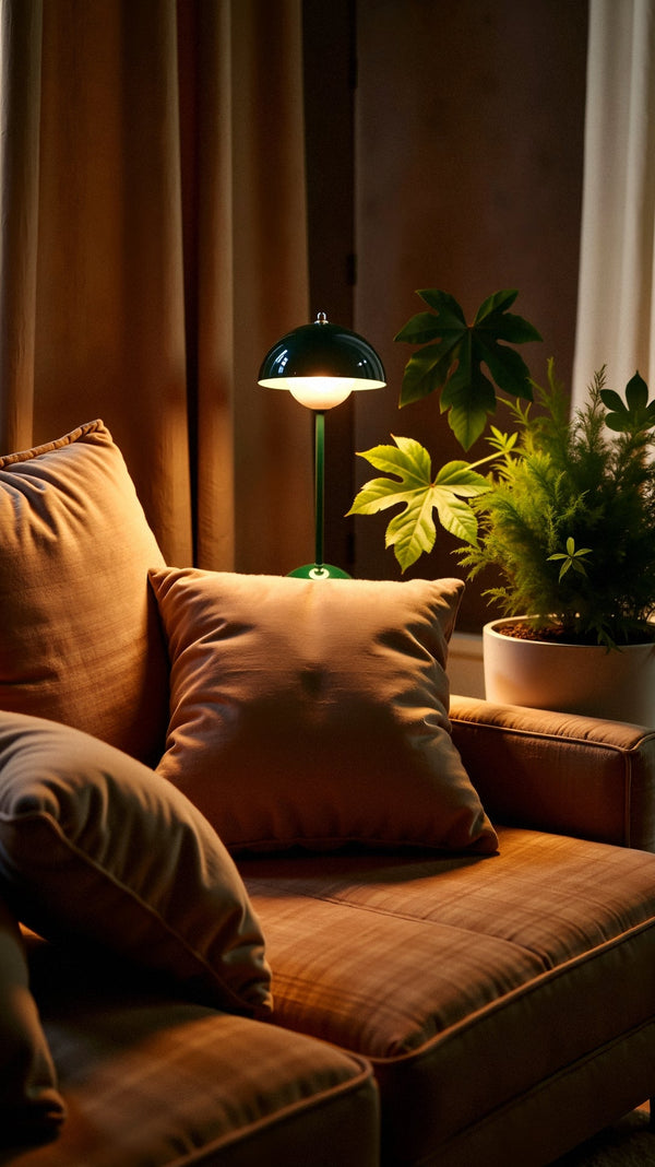 Table Lamp - Luxora - Elegant Modern Design - Ambient Bedroom Lighting