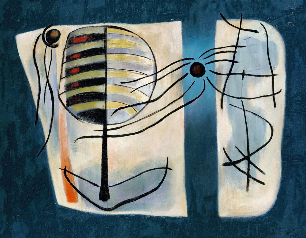 Abstract Wall Art | Midnight Orbit
