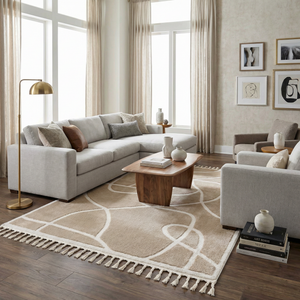 Azana Cream Area Rug - Clearance