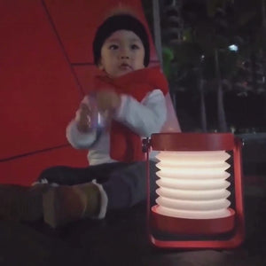 Foldable LED Night Light – USB Rechargeable Touch Control Lamp / Lantern