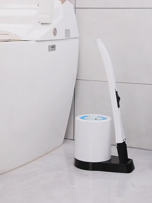Disposable Toilet Brush with 30 Refill Heads — Long Handle, No-Touch, Hygienic Bathroom CleanerDisposable Toilet Brush with 30 Refill Heads — Long Handle, No-Touch, Hygienic Bathroom Cleaner