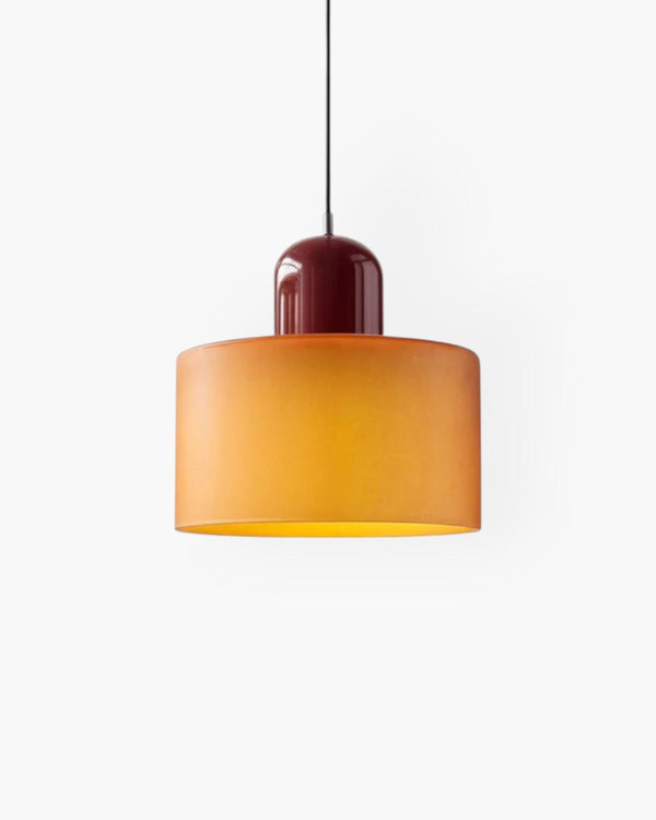 Pendant Ceiling Light - Formiva - Glossy Glass Shade - Retro Modern Design