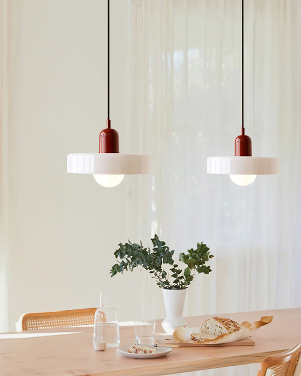 Pendant Ceiling Light - Luretta - Colour Pop Design - Retro Glass Lighting