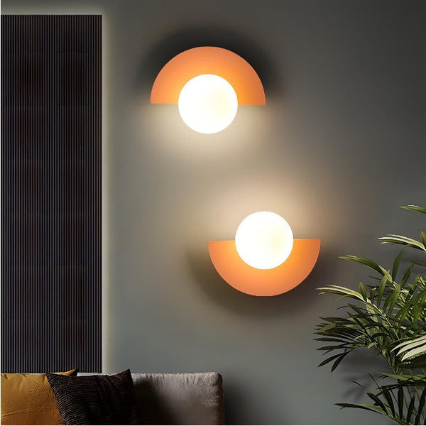Wall Lamp - Lumina - Nordic Semicircle Design - LED Lighting Fixture