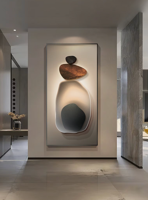 Abstract Wall Art | Stacked Harmony