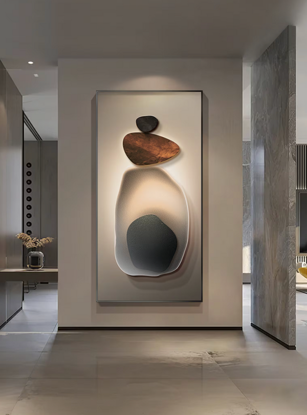 Abstract Wall Art | Stacked Harmony