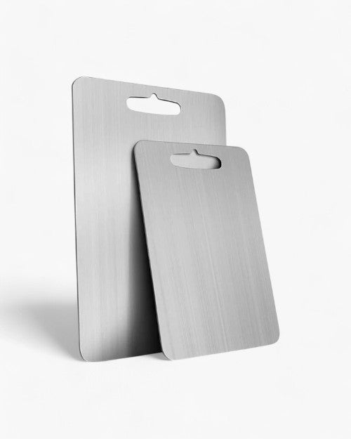 Titanium Cutting Board - Mediblade - Antibacterial Surface - Knife-Friendly Design