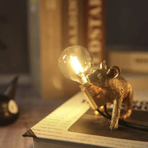 Mouse Lamp - Mousika - Playful Animal Design - Cozy Room Light